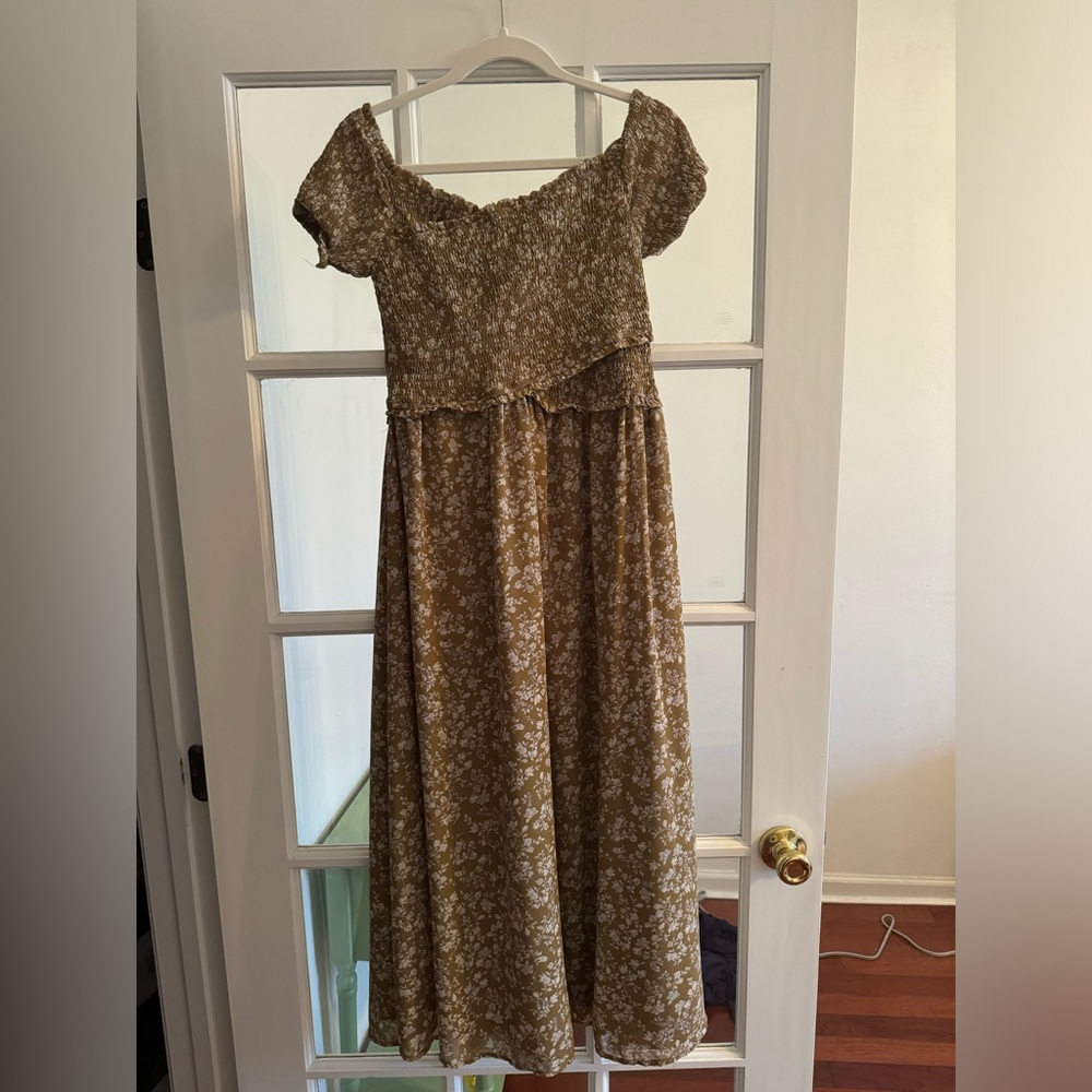 Jacquie the Label Midi dress with asymmetrical top - size L